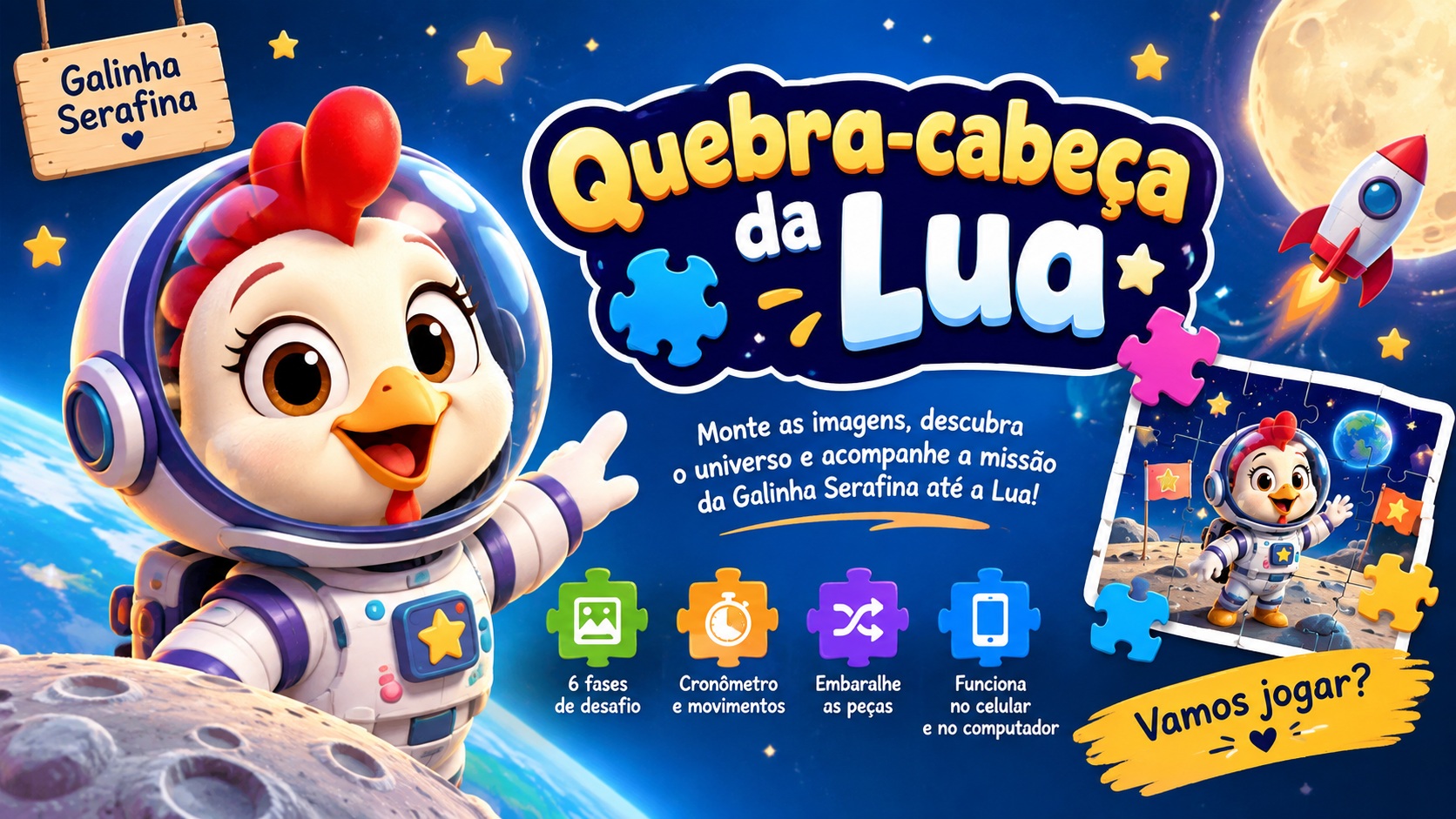 Quebra-cabeça da Lua